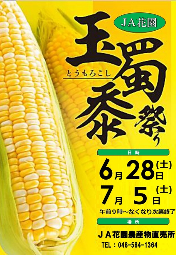玉蜀黍祭り